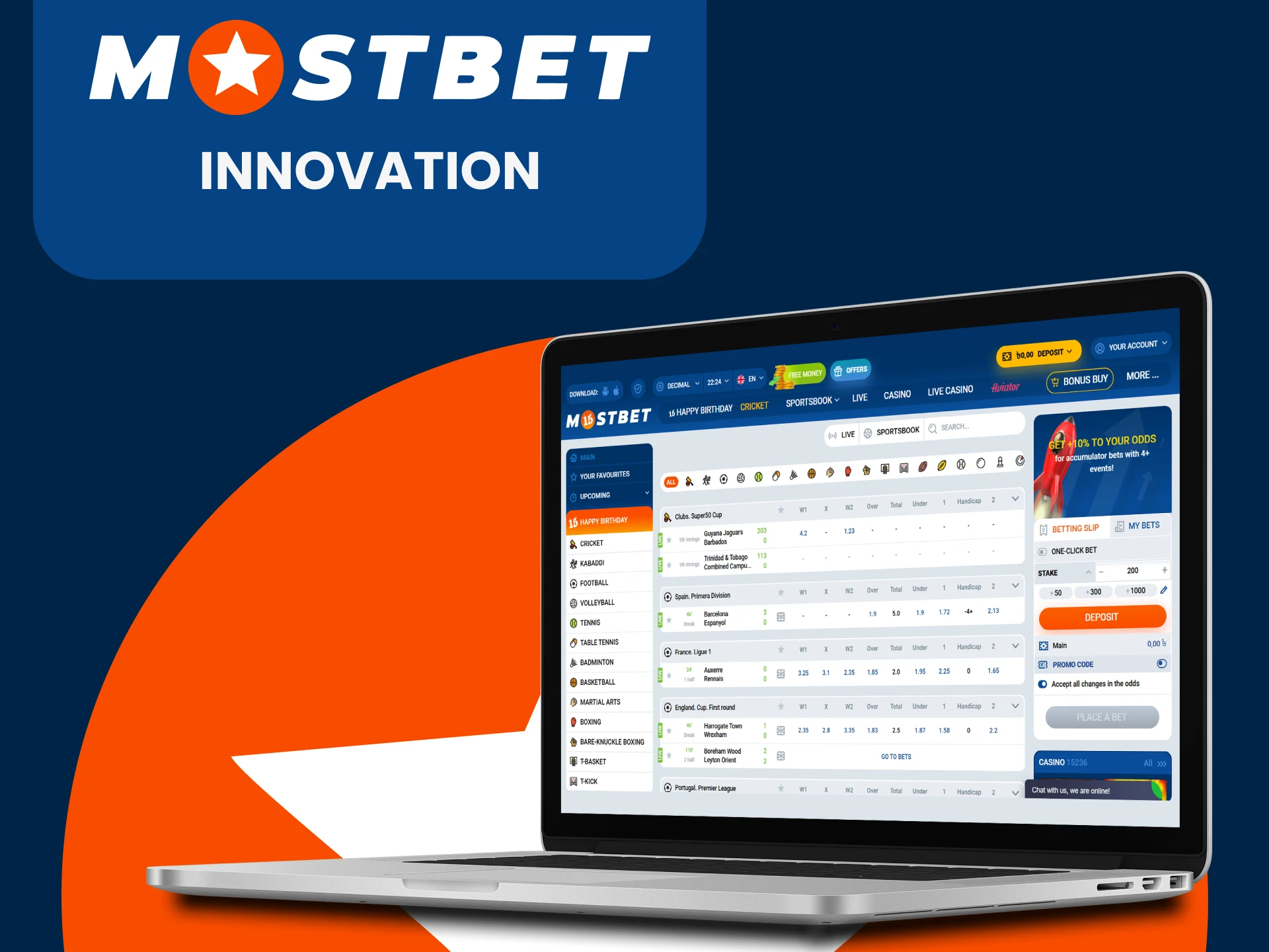 Mostbet is always trying to improve its service.