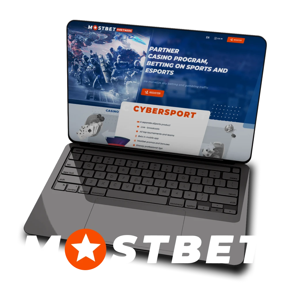 Participate in the Mostbet affiliate program.