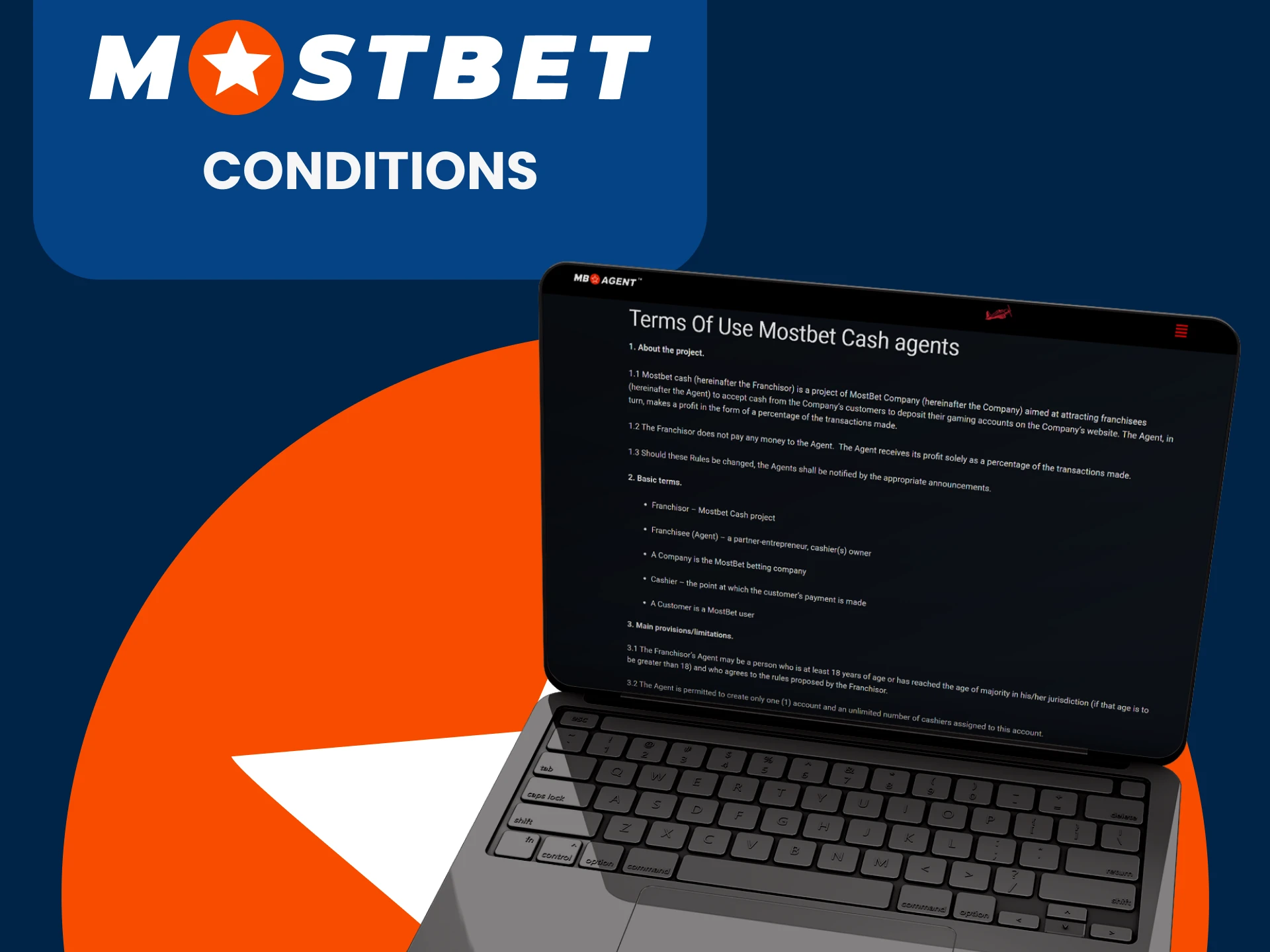 Study the conditions of the Mostbet cash agent program.