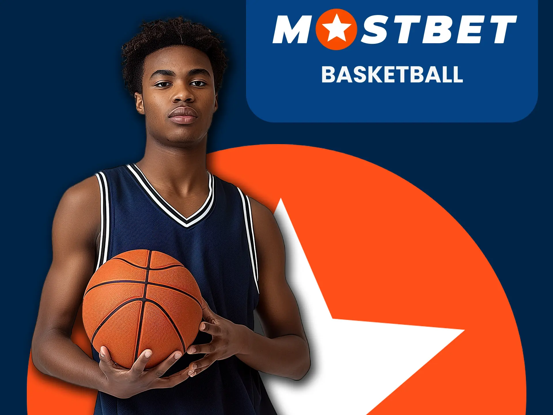 Choose basketball to bet on Mostbet.