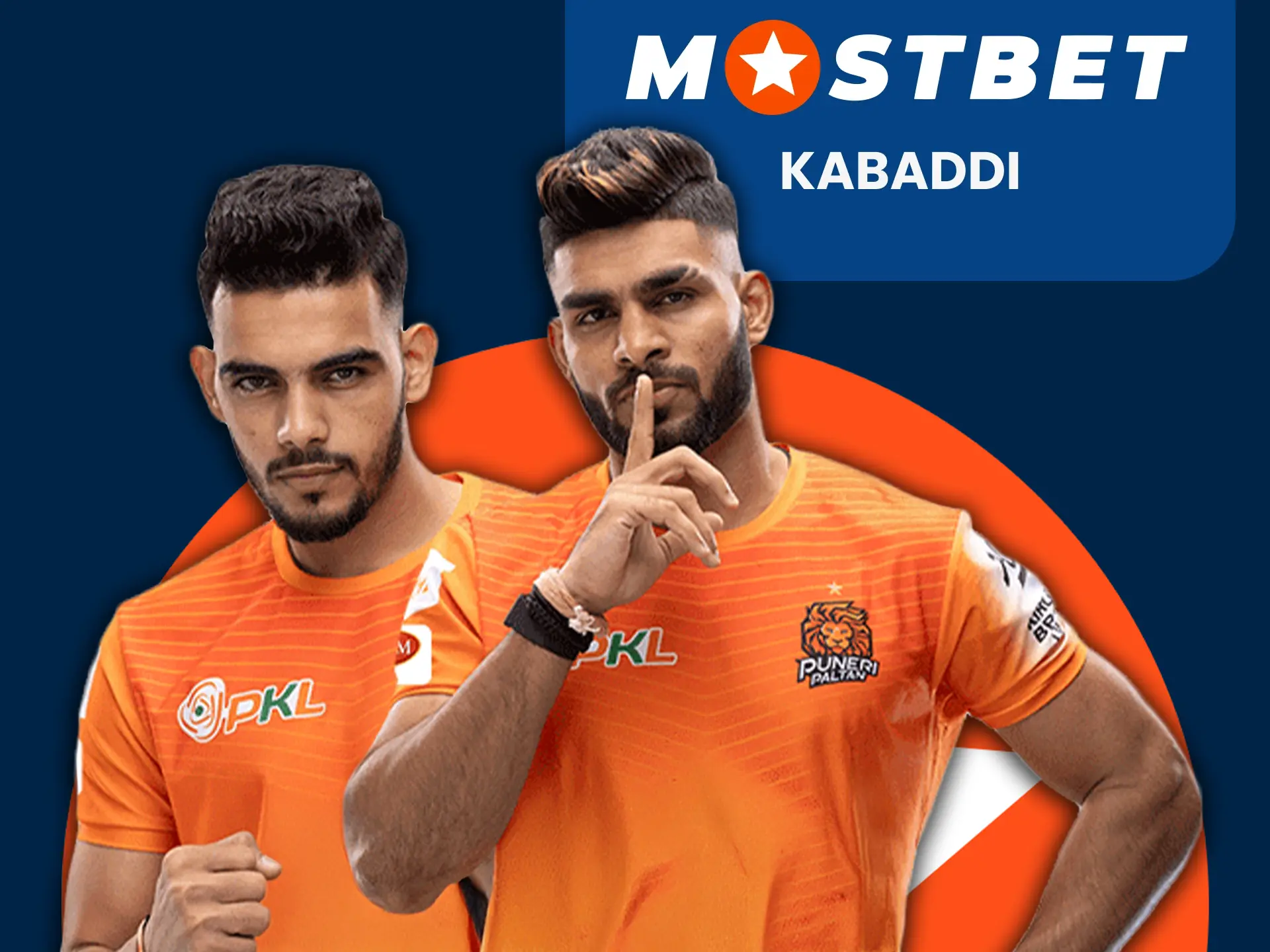 Place bets on kabaddi with Mostbet.