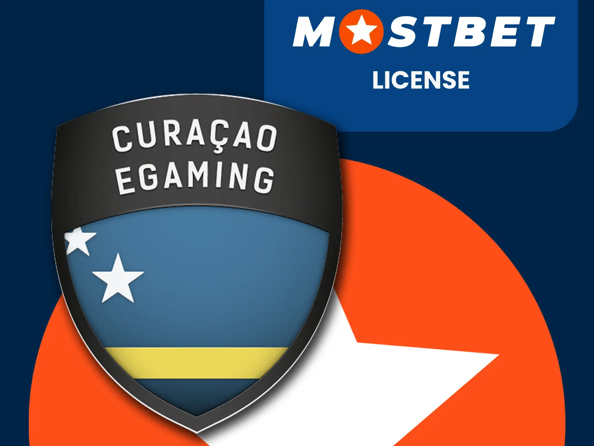 Mostbet has a special license.