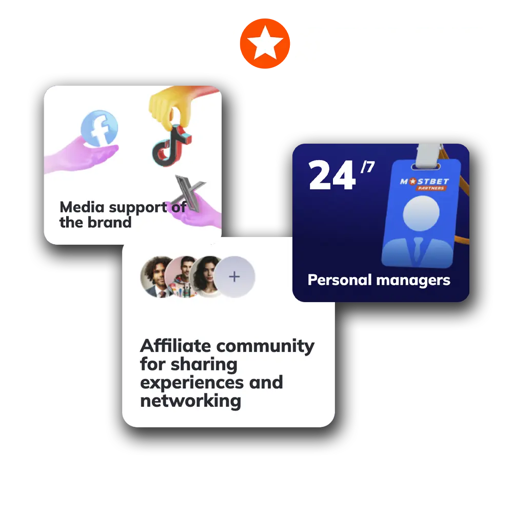 Participate in the Mostbet affiliate program.