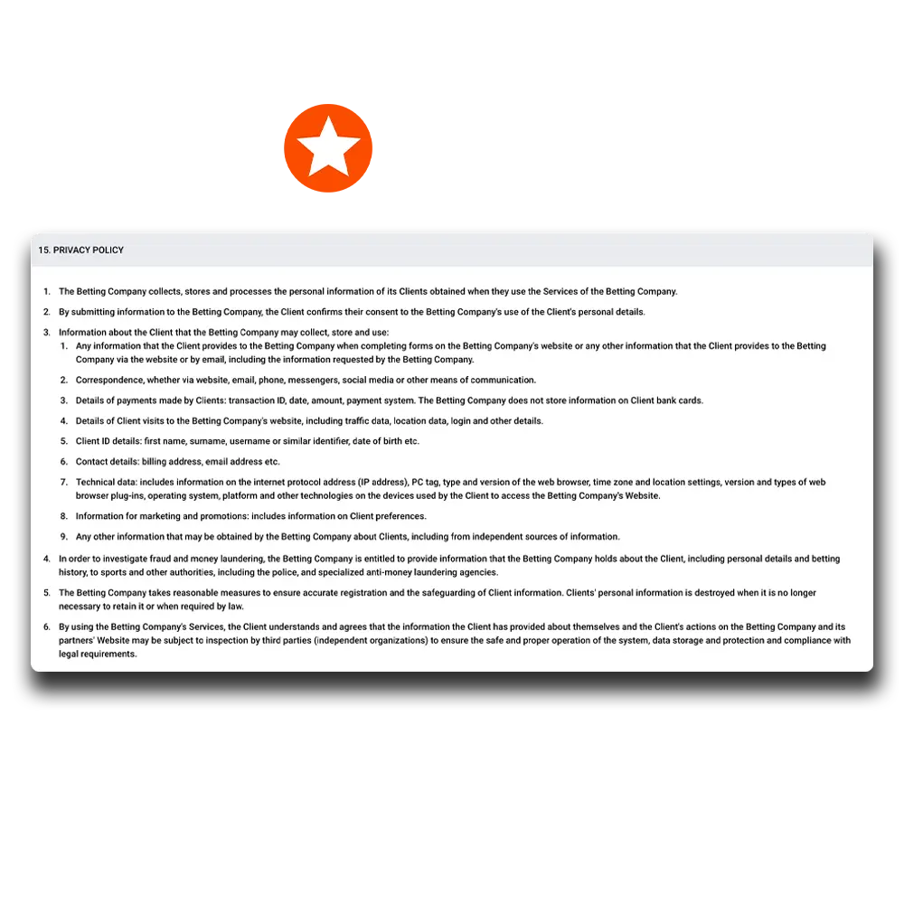 Read the Mostbet privacy policy.