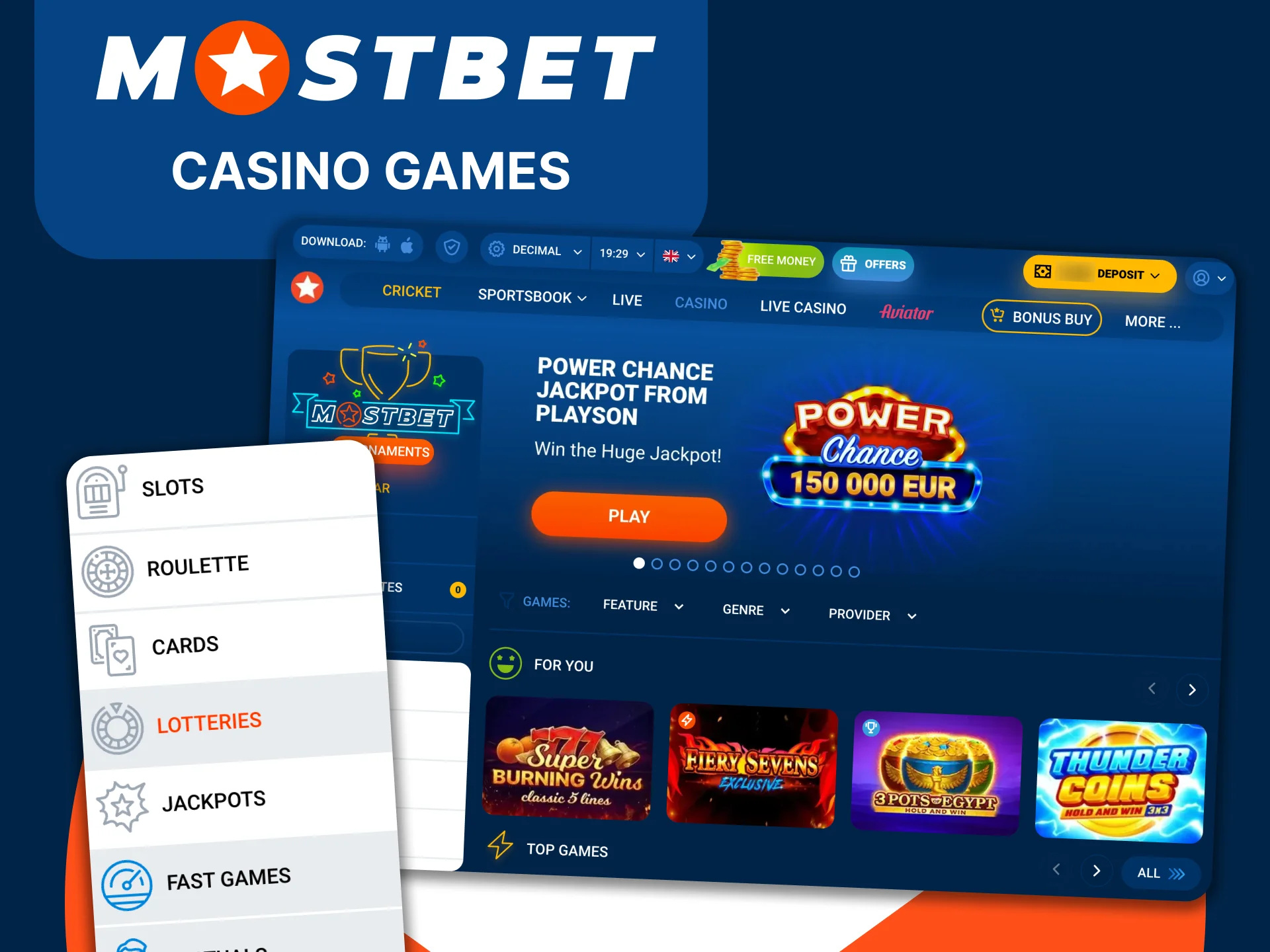 Join Mostbet and enjoy slots, lotteries, and live games.